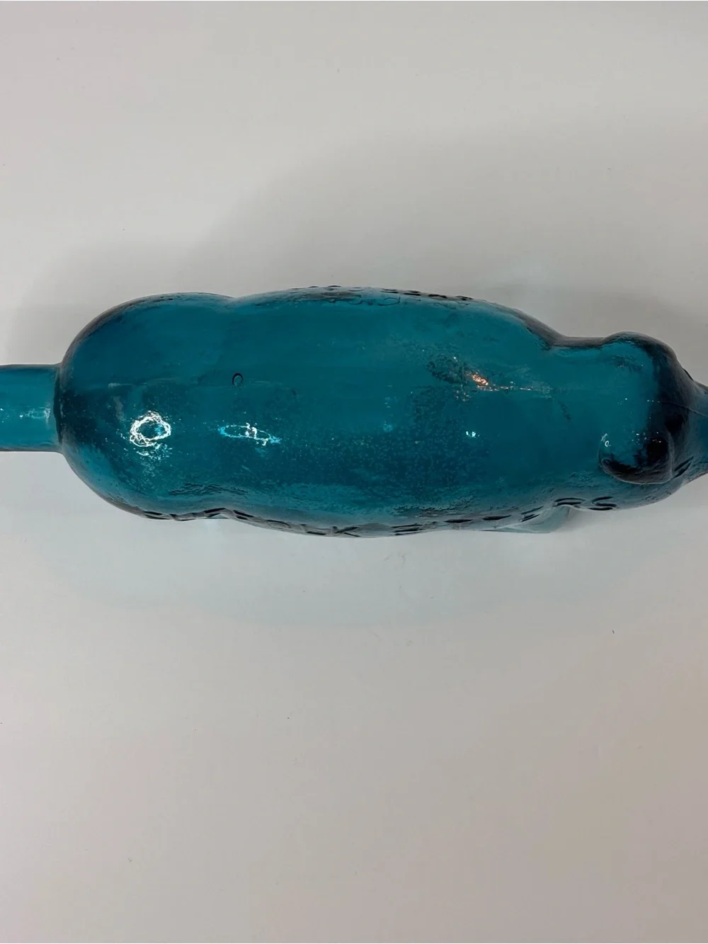Vintage Suffolk Bitters Blue Pig Form Bottle - Picture 8 of 13